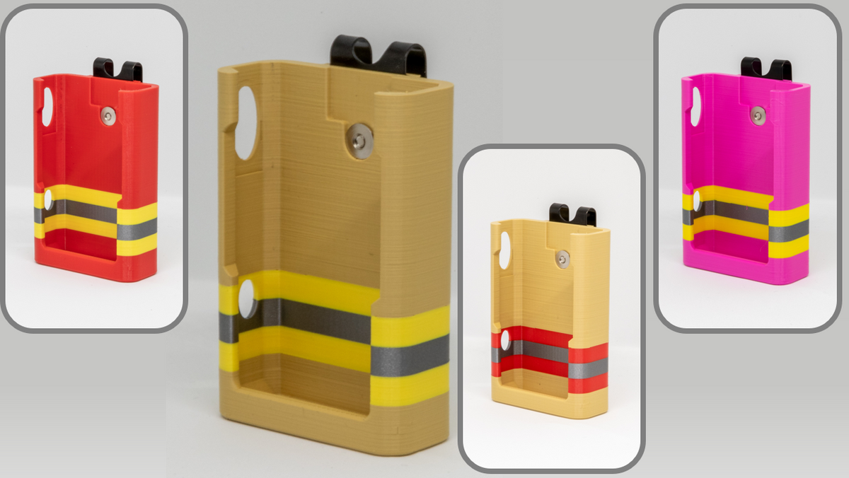 Pager Holster Motorola TPG2200 - Farb- und Beschriftungsoptionen