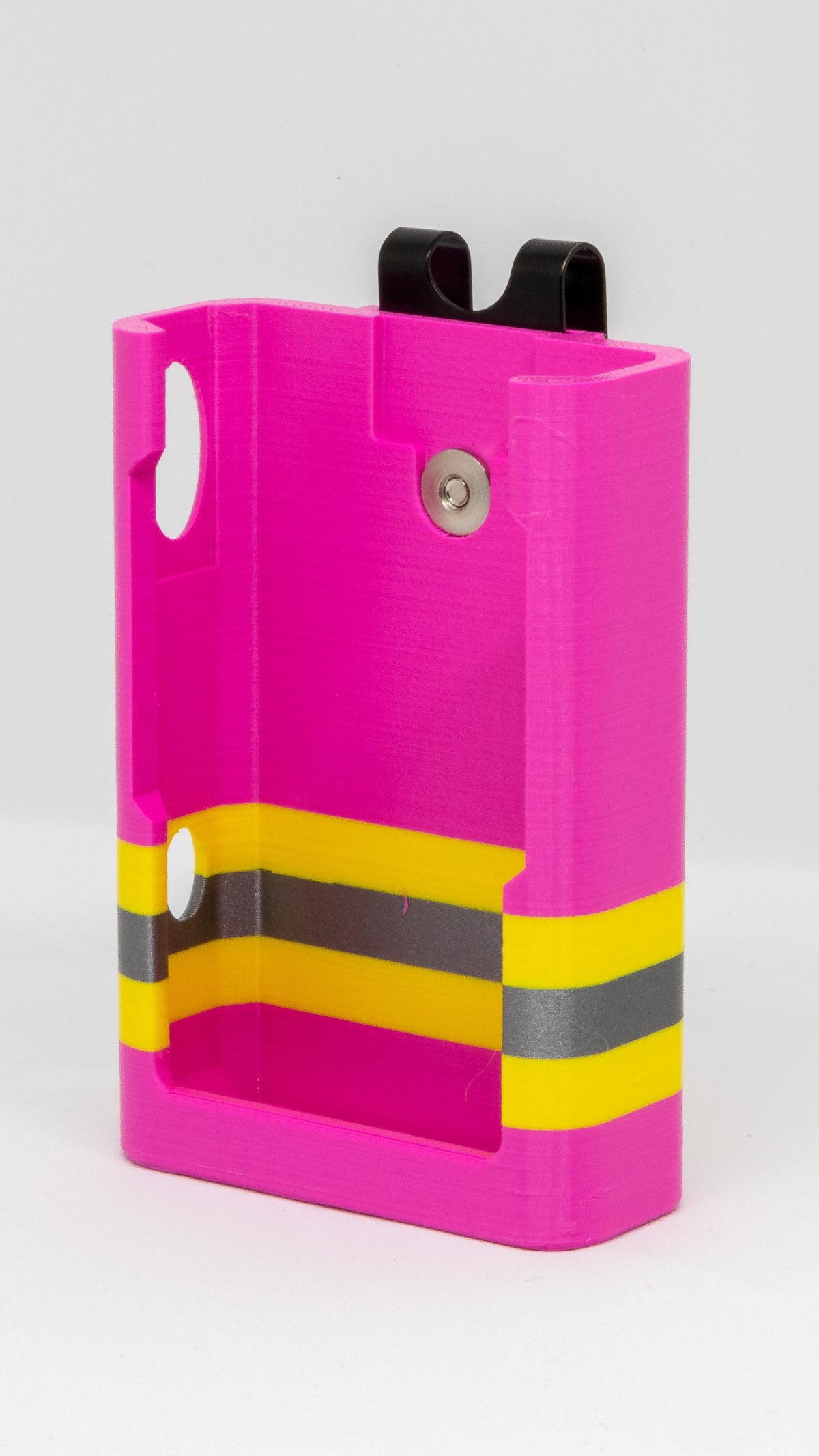Pager Holster magenta-gelb, Motorola TPG2200