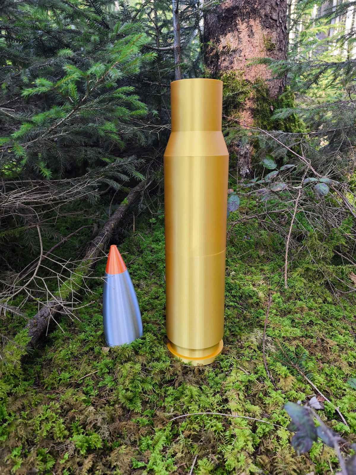 3D-Nachbildung .308 Win. HIT Patrone ohne Geschoss-Spitze