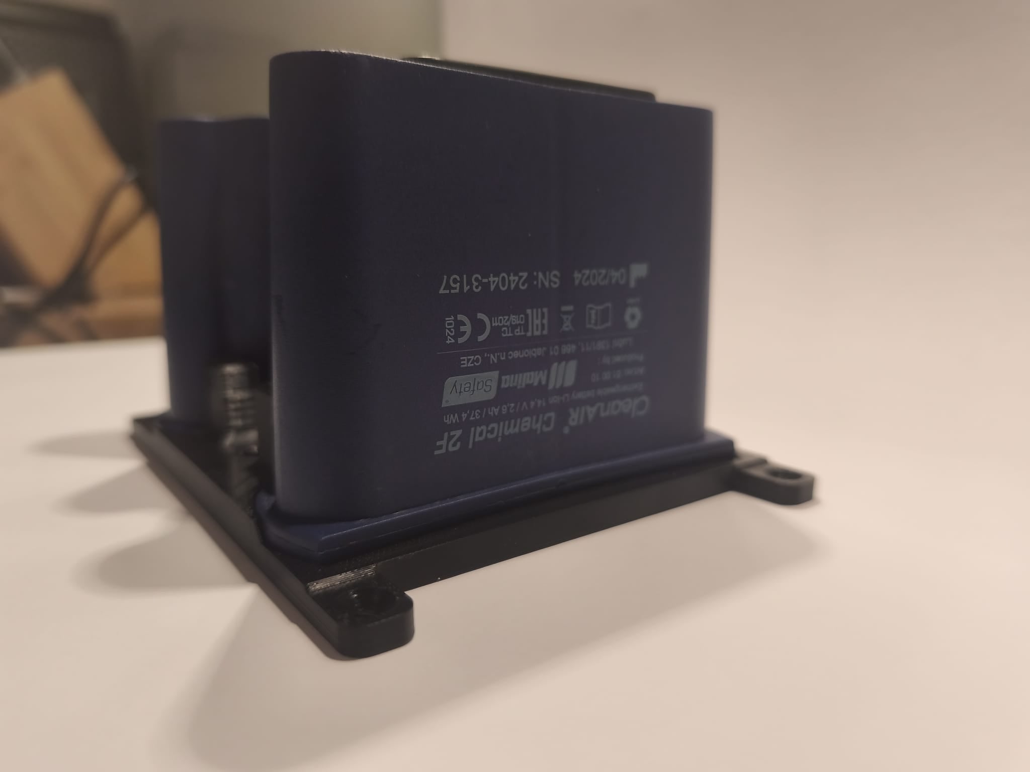 Akku Halter CleanAir Chemical 2F